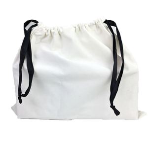 Canvas Bundle Pocket Blank logo Advertising Gift <b>Rice</b> Bag Drawstring Storage Bag - Product Image 5