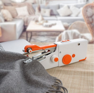 Nouvelle machine à coudre électronique portable <span class=keywords><strong>VOF</strong></span>, mini, automatique, peu coûteuse, pour usage domestique, à point de verrouillage, plate, en plastique - Product Image 3