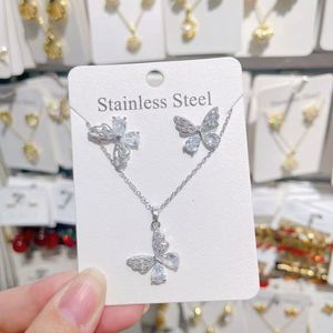 Jewellery Sets for Women Gift and Set <b>Neckless</b> Or Earings Expert Private Label Jewelry Protective Coating Seal Certified - Product Image 3