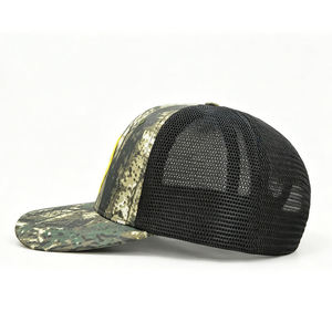 112 Trucker Hat Custom 3D Embroidery <b>Camo</b> Two Tone Mesh Baseball <b>Cap</b> Outdoor Hunting Forest Camouflage <b>Caps</b> - Product Image 4
