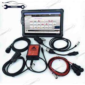 F110Tablet fendias Massey เครื่องมือวิเคราะห์เครื่องยนต์ทางการเกษตรเครื่องมือวินิจฉัยสำหรับ AGCO (canbox) พร้อม USB อินเตอร์เฟซ12V/24V - Product Image 3
