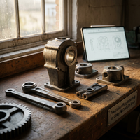 Service fiable de fonderie de fonte, raffinage avancé des métaux fondues, composants en fonte ductile sur mesure pour l'automobile et la machinerie OEM/ODM