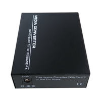 10/100M tek modlu SC Port Ethernet 155Mbps 20KM 25KM RJ45 optik medya alıcı-verici Fiber optik ortam dönüştürücü
