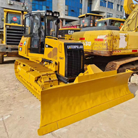 Bulldozer Mini Tracteur sur Chenilles CAT D5K d'Origine, Moteur 120 CV, Pompe en Excellent État pour Projets d'Aménagement Paysager, Modèle 2024