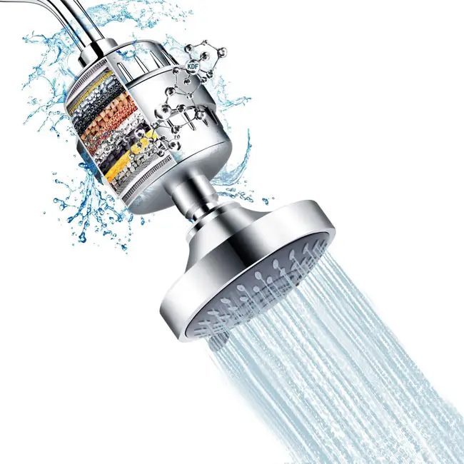 OT Elling 15 Tage ilted hhower EAD ililter iigh resombo ater uriurifier ater oftener urifying Shower head