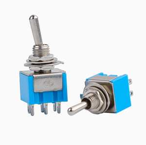 MTS-203 тумблер 6A 125V 2 Way 6 футов 3 gear 6pin SPDT ON-OFF на Rainbowsemi - Product Image 6