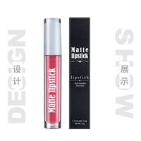 Logo Kustom Lip Gloss Tahan Air Bebas Minyak Vegan Label Pribadi Fashion Melembapkan Mengkilap Tahan Lama Bibir Lembap dan Penuh