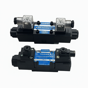 Vanne directionnelle hydraulique à solénoïde DSG-02-3C2 DLLWD24 220V en fonte pour système hydraulique - Product Image 1