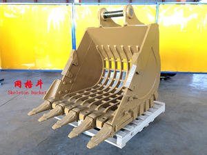 Mini ekskavatör eki iskelet kepçe Fit 1Ton 1.2Ton 1.5Ton 1.8Ton ekskavatör izgara kova/ekran kova/iskelet kepçe - Product Image 4