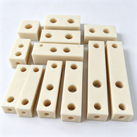 Pièces usinées CNC en nylon POM de précision personnalisées, pièces usinées CNC en plastique, composants industriels légers et durables