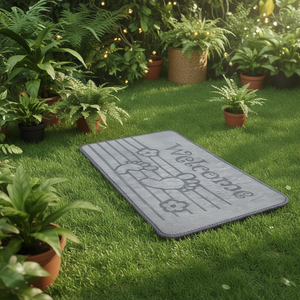 Tappetino per Porta Erpsl 38x58cm con Design 'Welcome' per Interni - Product Image 2