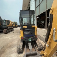 Ventes directes d'usine Rentable utilisé Komatsu PC35 3.5 tonnes Type de voie d'excavatrice hydraulique certifié CE EPA