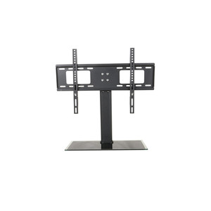 Giá rẻ giá Tempered Glass cơ sở TV Bracket núi màn hình phẳng LCD <span class=keywords><strong>Monitor</strong></span> cơ sở TV Bàn đứng - Product Image 1