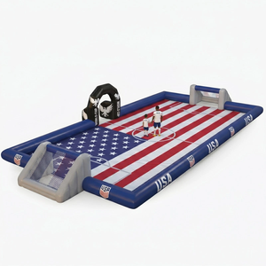 Cancha de Fútbol Inflable Gigante de PVC Comercial, Campo de Fútbol de Jabón, Cancha de Voleibol, Deportes Acuáticos, Parque Infantil al Aire Libre - Product Image 4