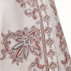 เดรสอาบายาประดับพลอยเทียมพิมพ์ลายสำหรับผู้หญิงมุสลิมลำลองใช้ได้ทุกวัน - Product Image 2