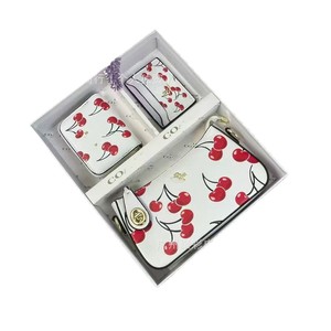 Nouveau modèle 2025 – Sac à bandoulière en PU avec fermeture éclair, portefeuille et <span class=keywords><strong>porte</strong></span>-cartes, ensemble trois pièces, sac pour femme, idéal pour le commerce international transfrontalier, cadeau - Product Image 5