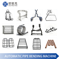 Machine à cintrer les tubes métalliques pour meubles de bureau, machine à cintrer les tubes ronds en acier inoxydable à double tête, fabriquée en Chine