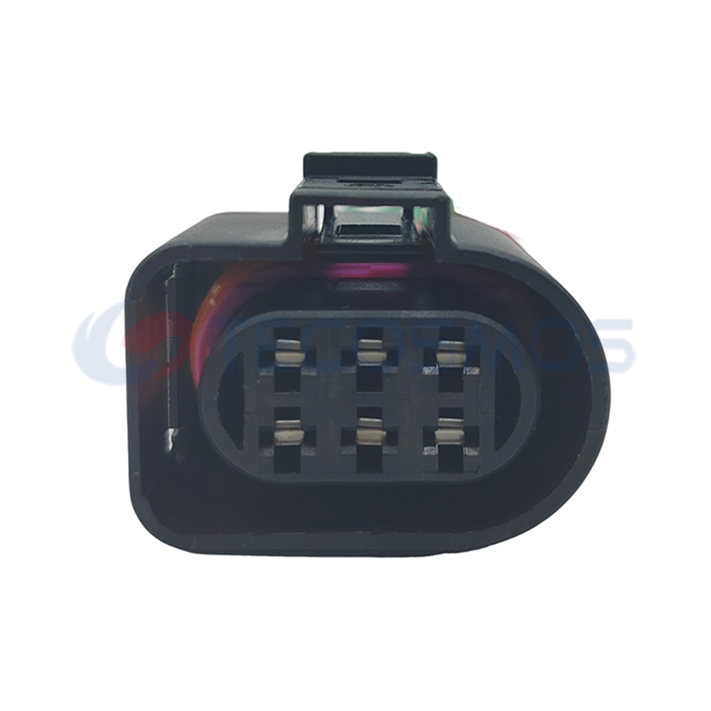 Auto Parts Taillights with Two Large Flaps Connector for VW Audi 6-pin Female 1J0973733 CT6-0037M