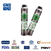 Mousse polyuréthane monocomposant GNS A22 à usage général pour le remplissage des joints de portes et fenêtres, isolation et insonorisation