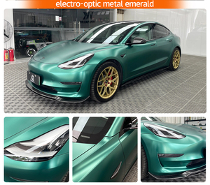 Vinilo para Envoltura de Autos con Acabado Mate Morado, Autoregenerable, Cambia de Color, Impermeable, Resistente a los Rayos UV, con Liberación de Aire, PET Antiarañazos - Product Image 3