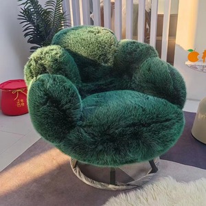 Fauteuil Lounge Moderne de Luxe Simple, Tissu Doux Capitonné, Canapé en Forme de Patte d'Ours pour la Maison, le Bureau, les Loisirs, le Salon - Product Image 5