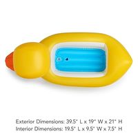 Le siège de bébé de baignoire de corne de selle d'enfant en bas âge empêche le bébé de glisser la baignoire gonflable de bébé conception lunatique d'océan fait le bain d'enfant en bas âge