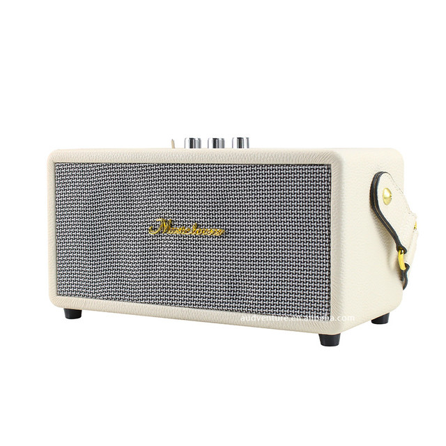 BS03 Cream Color Blue Tooth Speaker Portable Design Wireless Speaker