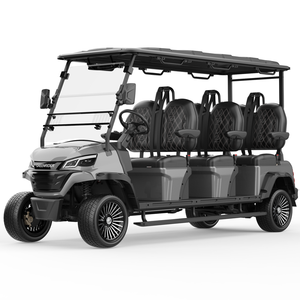 Carrito de Golf Utilitario de Alta Resistencia con Logotipo Personalizado, 6 Plazas, Carritos de Patrulla a Bajo Precio, Precio de Fábrica al por Mayor - Product Image 1