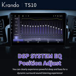 Krando Android 11,0 128G ROM IPS pantalla táctil completa reproductor multimedia para coche para <span class=keywords><strong>Toyota</strong></span> <span class=keywords><strong>Hilux</strong></span> 2004 - 2014 unidad principal Play and Plug - Product Image 3