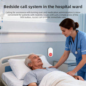 Sistema de Llamada de <span class=keywords><strong>Emergencia</strong></span> SOS WiFi/Zigbee de <span class=keywords><strong>Precio</strong></span> de Fábrica PGST, Indicador de Batería Baja con <span class=keywords><strong>Botón</strong></span> de Prueba, <span class=keywords><strong>Botón</strong></span> SOS para Alarma Personal - Product Image 5