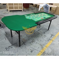 Table de roulette pliante verte personnalisée YH à vendre