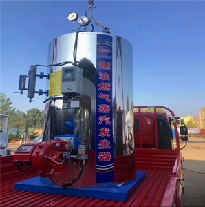 מחולל קיטור תעשייתי אנכי המופעל בגז, LPG או דיזל, בעל קיבולת של 200-250 קילוגרם, זמין למכירה - Product Image 3
