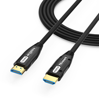 Werkseitig 20M 18 Gbit/s Datenrate HDMI-Glasfaser kabel 32 AWG 4,8 MM 4 K60 Hz HDMI-Glasfaser kabel