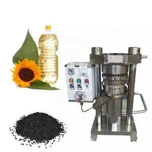 Máquina de imprensa de óleo hidráulica fria do sésame, equipamento de processamento de abacate, máquina de extração de óleo hidráulica