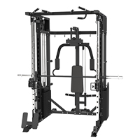Smith Gantry – Équipement d'entraînement complet multifonctionnel en acier intégré pour squats profonds, développation pectorale et musculation