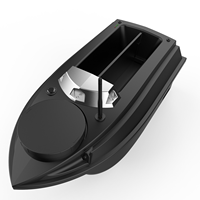 Bateau à appâts de pêche haute puissance 12V de qualité supérieure avec positionnement GPS sans fil et sondeur de poissons, bateau d'alimentation à distance