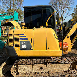 2022 populaire Komatsu PC56 pelle sur chenilles Mini 5Ton d'occasion à vendre utilisé avec Core PLC et composants de roulement - Product Image 5