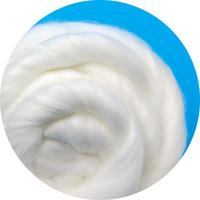 Tête de filature 3D en acrylique blanc de bonne qualité, 102 mm, pour la filature de la laine textile