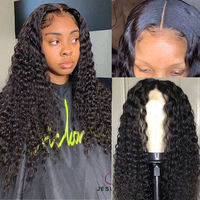 Perruque Water Wave 30 pouces, densité 180%, pré-épilée, avec dentelle HD transparente, cheveux humains vierges Remy, perruque frontale 13x6