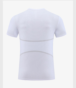 Vêtements de sport pour hommes 90% polyester 10% élasthanne T-shirts de course à pied et d'entraînement à séchage rapide <span class=keywords><strong>Sweat</strong></span>-shirts pour hommes - Product Image 4