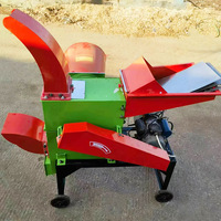 Broyeur à marteaux combiné 3-en-1 pour ensilage et fourrage, machine à couper la paille et la herbe