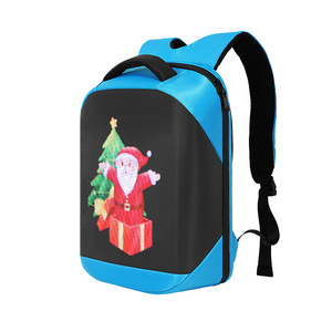 <b>Led</b> <b>Backpack</b> Screen Manufacturer Luminous Propaganda Riding Mobile Advertising <b>Backpack</b> Electronic Display Screen <b>Led</b> Schoolbag - Product Image 1
