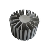 Dissipateurs thermiques en aluminium usinés CNC, mini-fraisage CNC, extrusion d'aluminium