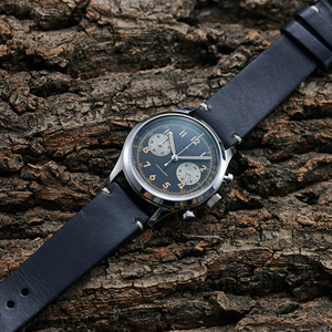 Montre de sport personnalisée de haute qualité pour homme, en acier inoxydable 316l, japon, chronographe, tachymètre, quartz <span class=keywords><strong>vk64</strong></span>, fluorober - Product Image 2