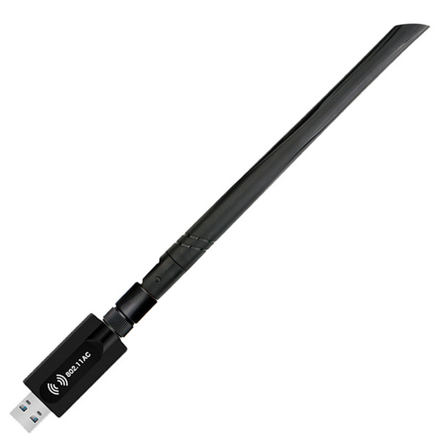 RTL8812AU Wifi Adapter 600Mbps 802.11ac WIFI Dongle 2.4G/5.0G Dual Band High Power Wireless Usb Adapter for Kali Box
