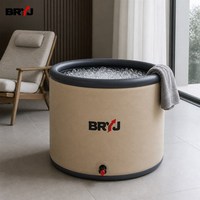 Baignoire de glace gonflable portable isolée pour extérieur, pour fitness et immersion, avec technologie Drop Stitch
