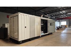 Groupe électrogène de type conteneur de 1000 kW, 1200 kW, 1300 kW, 2000 kW, super puissant, pour les chantiers de construction, alimentation électrique à bas <span class=keywords><strong>prix</strong></span> - Product Image 2