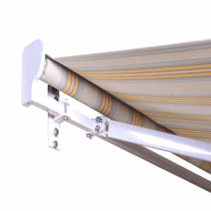 Toldo con luz Led <span class=keywords><strong>2x1</strong></span>,5 m al <span class=keywords><strong>aire</strong></span> libre Windows Semi Cassette motorizado toldos retráctiles - Product Image 3