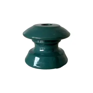 Insulator porselen kupu-kupu Tiongkok insulator ED-2 elektrik keramik tegangan rendah insulator tipe alat penyangga