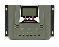 Santer 2026 Contrôleur de charge solaire PWM 60A 4USB Écran LCD 12V/24V/48V 5V 4USB WP-4860 2880W 24H